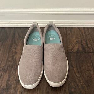 Dr. Scholl's Grey Slip-On Shoes